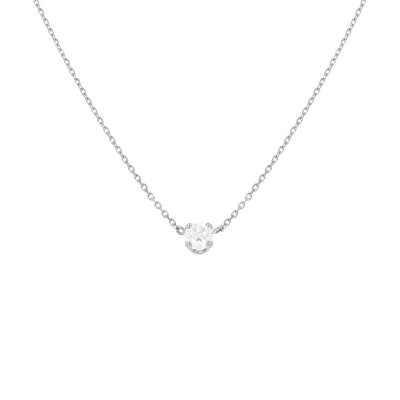 Acheter Collier diamant 0.43 carat or blanc 2.19g Comme neuf - 1400,00 € Collier diamant 0.43 carat or blanc 2.19g Comme neuf - reconditionné disponible sur Gemme Les Bijoux